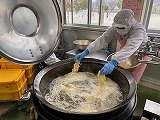 （写真）2024年1月11日の給食室の様子1