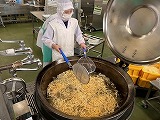 （写真）2024年1月11日の給食室の様子2