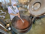 （写真）2024年1月17日の給食室の様子