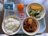 （写真）2024年1月24日の給食