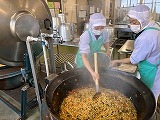 （写真）2024年1月25日の給食室の様子2