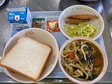 （写真）2024年1月25日の給食