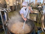 （写真）2024年1月26日の給食室の様子2