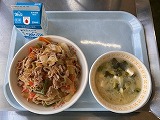 （写真）2024年2月1日の給食
