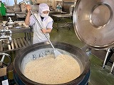 （写真）2024年2月8日の給食室の様子