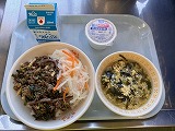 （写真）2024年2月13日の給食