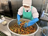 （写真）2024年2月14日の給食室の様子2