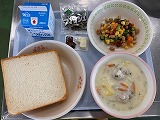 （写真）2024年2月14日の給食