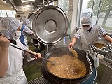 （写真）2024年2月21日の給食室の様子
