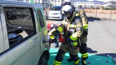 交通事故対応訓練2