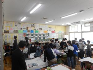 （写真）令和3年12月21日授業参観の様子
