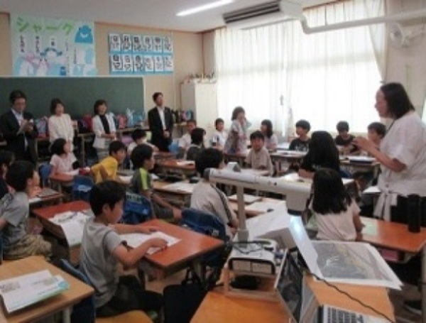 令和6年6月19日青葉台小学校授業参観の様子
