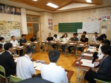 （写真）大淵第二小学校 懇談会の様子2