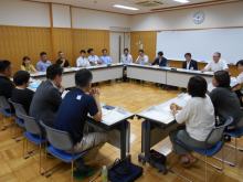 （写真）伝法小学校 懇談の様子2
