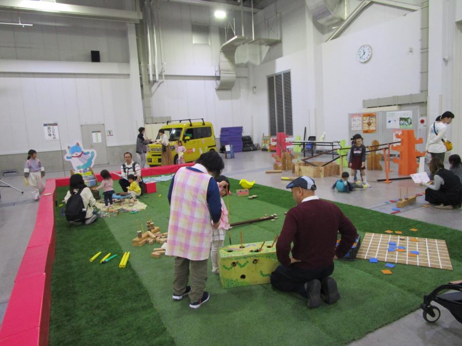 こどもの遊び場の様子