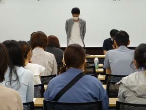 利用者会総会の様子