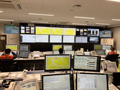 消防指令センターの施設写真