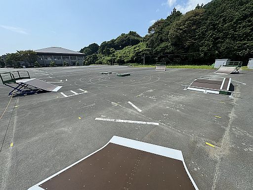 スケボー練習場全景写真