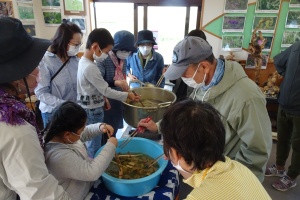 (写真)草木染め