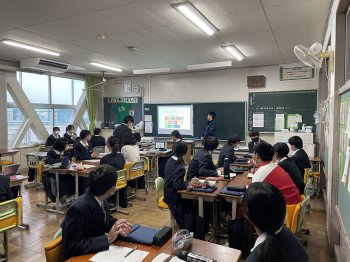 吉原第一中学校「CNF特別講座（第2弾）」5