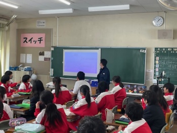 吉原第一中学校「富士市CNF普及推進企業出前講座」3