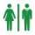 トイレを示すマーク
