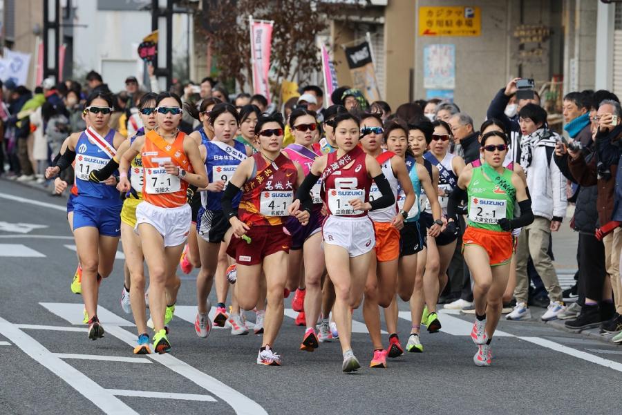 2024富士山女子駅伝_選手集団