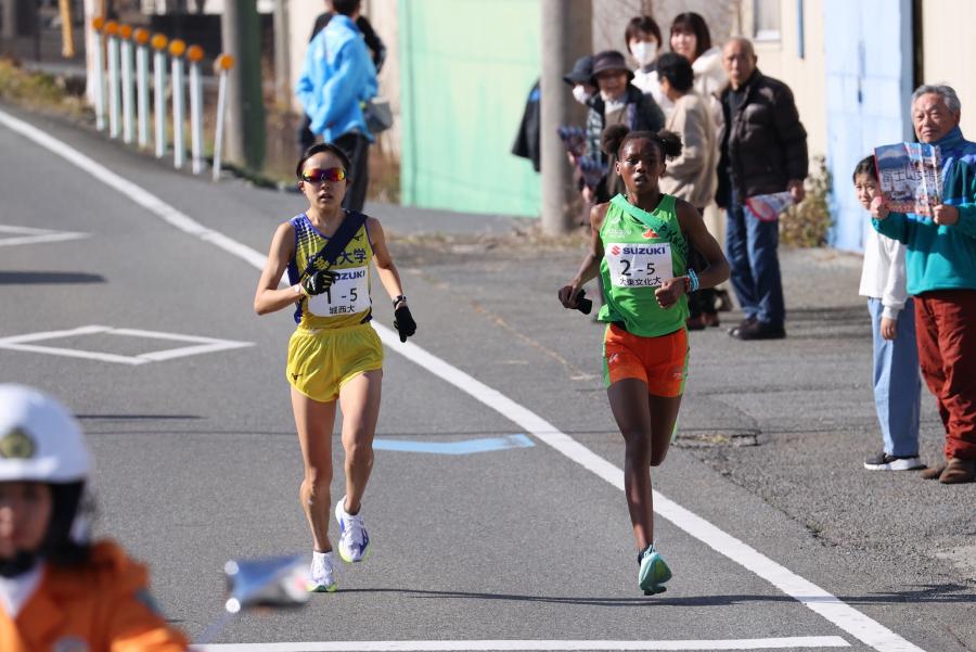 エース区間の首位争い