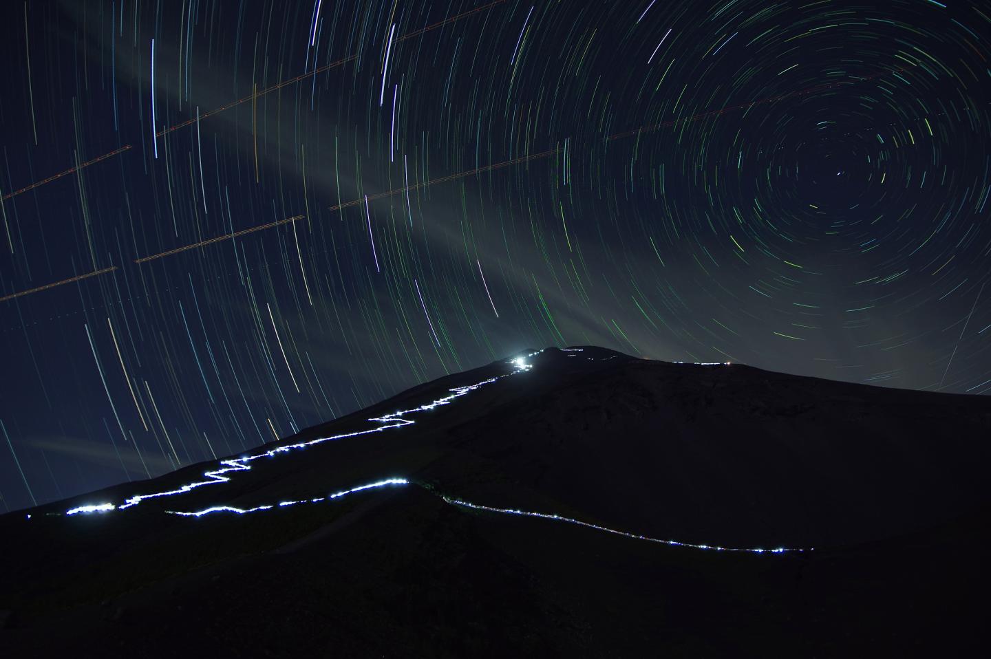 夜の富士登山