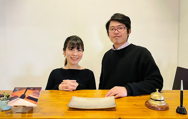 鈴木大介さん、美緒さんの写真