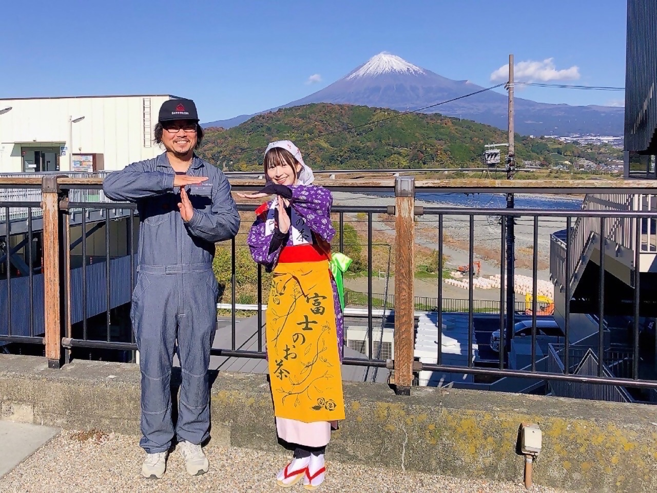 富士山ほうじ茶フェアの様子3