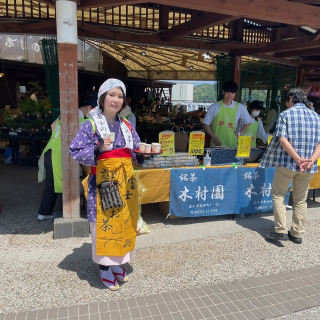 富士山新茶フェアの様子2