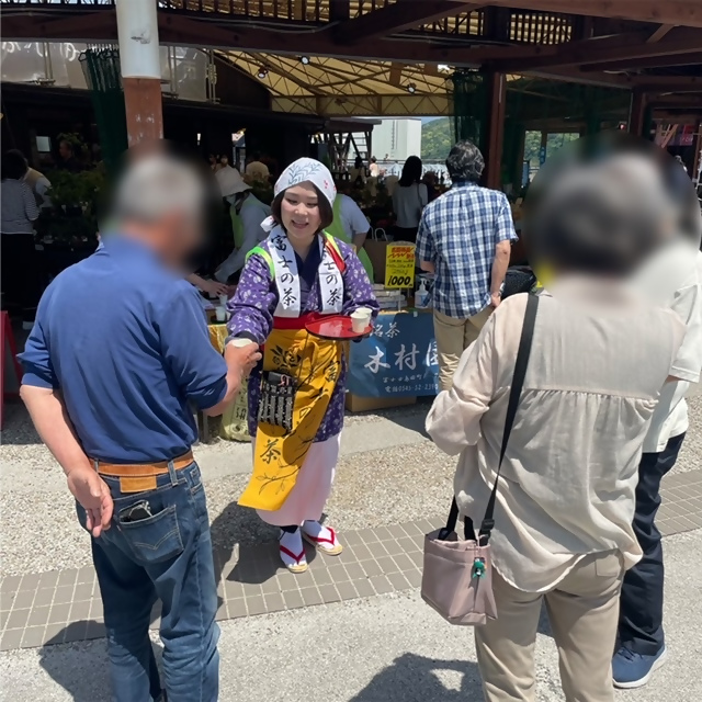 富士山新茶フェアの様子4