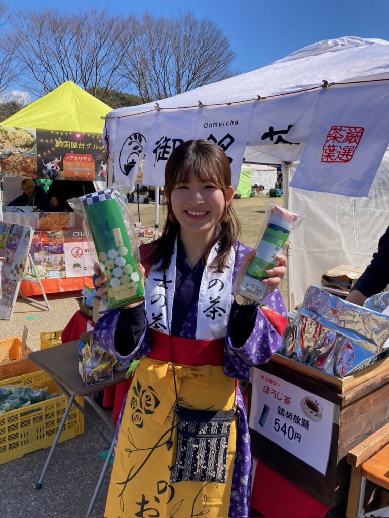 富士のほうじ茶ブランドマルシェの様子1