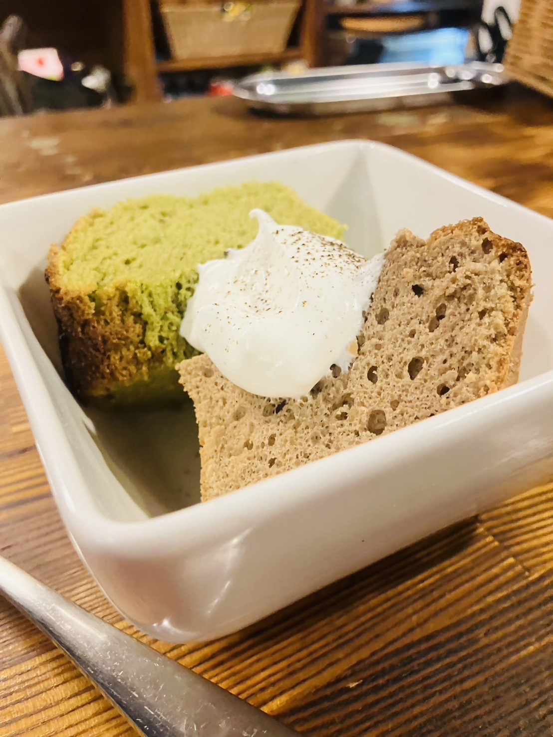 富士のほうじ茶パウダーを使ったスイーツ2