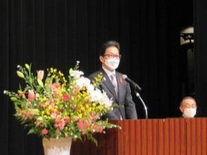 （写真）第50回富士市社会福祉大会式典の様子