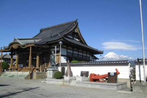 （写真）立圓寺境内の様子