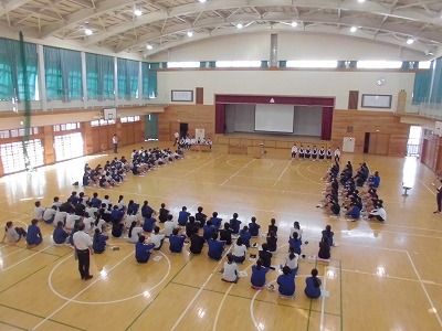 （写真）一中後期生徒会の様子2