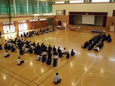 （写真）一中後期生徒会の様子4