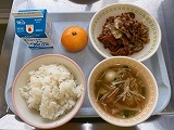 （写真）今日の給食