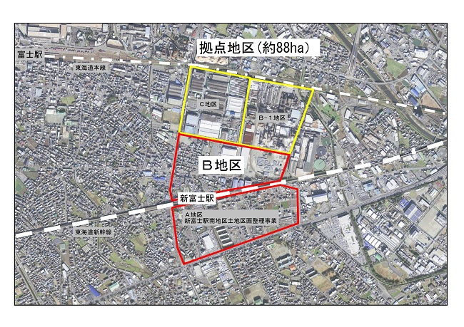 （写真）B地区位置図