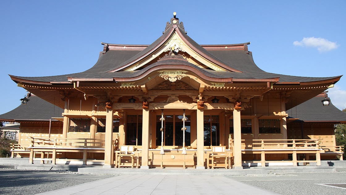 「富知六所浅間神社」の外観