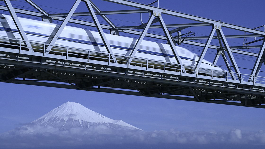「東海道新幹線富士川橋梁」の風景