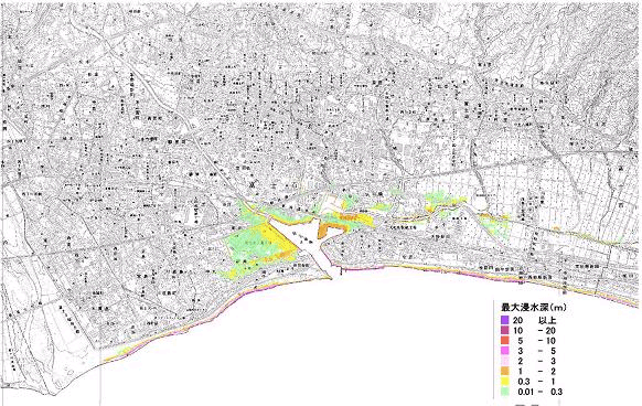 （画像）レベル2（南海トラフ巨大地震　重ね図） 