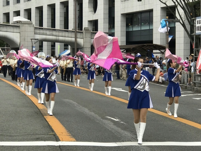 （写真）富士まつり音楽パレード
