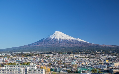 （写真）富士山