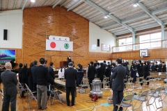 （写真）大淵第二小学校閉校式