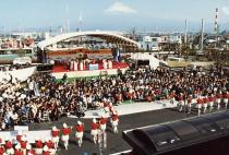 （写真）新幹線新富士駅開業 記念イベント