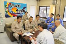 （写真）東日本大震災の被災地市長訪問