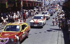 （写真）富士まつり車両パレード